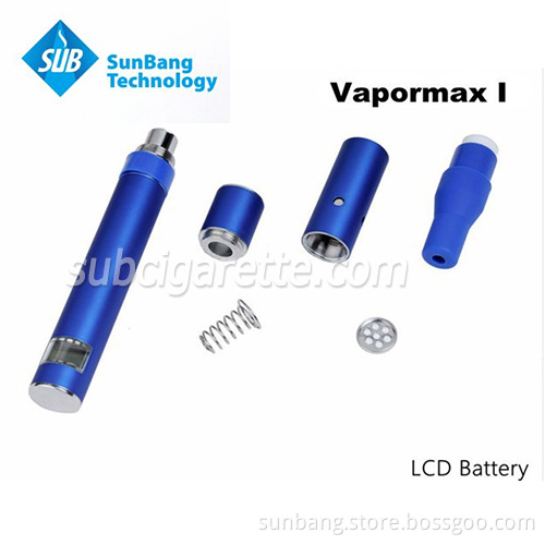 Electronic Cigarette Wholesale Dry Herb Wax Water Atomizer All Used Hicig Electronic Cigarette Ago with Dry Herb Vaporizer Pen